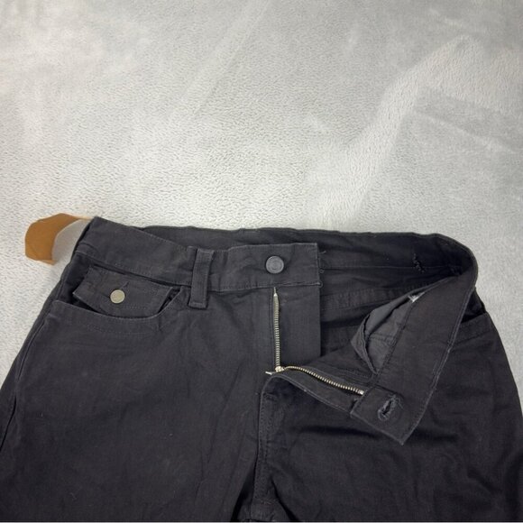 True Religion NWT Men's Size 33x32 Black Denim Flared Jeans Zipper Fly - Picture 6 of 8